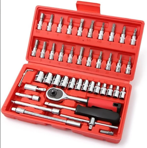 Gray helmet for bikers